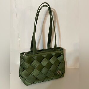 Maggie Bags Seatbelt Purse in Green